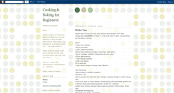 Desktop Screenshot of beginnerscook.blogspot.com