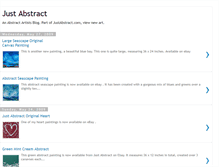 Tablet Screenshot of justabstract.blogspot.com