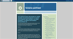 Desktop Screenshot of farzanapanhwar.blogspot.com