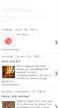 Mobile Screenshot of metteflette.blogspot.com