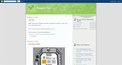 Desktop Screenshot of penguinhub.blogspot.com