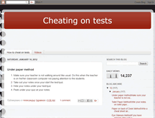 Tablet Screenshot of howtocheatontests.blogspot.com