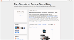 Desktop Screenshot of euro-travelers.blogspot.com