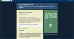 Desktop Screenshot of ponferradaquejas.blogspot.com