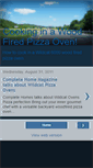 Mobile Screenshot of cookinginawoodfiredpizzaoven.blogspot.com