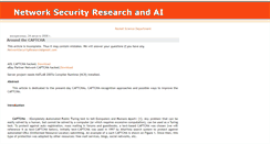Desktop Screenshot of network-security-research.blogspot.com