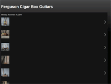 Tablet Screenshot of fergusoncigarboxguitars.blogspot.com