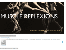 Tablet Screenshot of musclereflexions.blogspot.com
