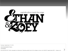 Tablet Screenshot of ethanandzoey.blogspot.com