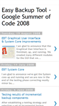 Mobile Screenshot of easy-backup-tool.blogspot.com