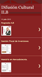 Mobile Screenshot of difusionculturalilb.blogspot.com