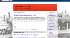 Desktop Screenshot of hydrocarbonwatch.blogspot.com