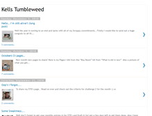 Tablet Screenshot of kellstumbleweeds.blogspot.com