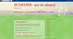 Desktop Screenshot of budrysek-psy.blogspot.com