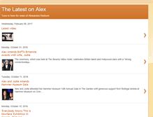 Tablet Screenshot of fanofalex.blogspot.com