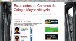 Desktop Screenshot of caminos-ugr-albayzin.blogspot.com