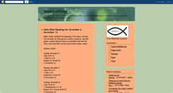 Desktop Screenshot of impactevillage.blogspot.com