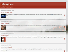 Tablet Screenshot of ialwayswin.blogspot.com