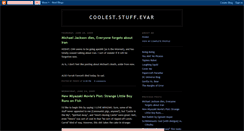 Desktop Screenshot of cooleststuffevar.blogspot.com