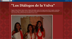 Desktop Screenshot of losdialogosdelavulva.blogspot.com