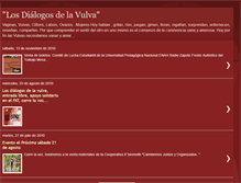 Tablet Screenshot of losdialogosdelavulva.blogspot.com