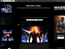 Tablet Screenshot of mass-effect-movie-trailer.blogspot.com