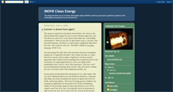 Desktop Screenshot of inov8cleanenergy.blogspot.com