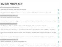 Tablet Screenshot of gay-nude-mature-man.blogspot.com