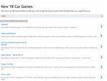 Tablet Screenshot of new-y8car.blogspot.com