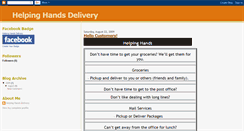 Desktop Screenshot of helpinghandsdelivery.blogspot.com