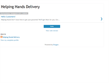 Tablet Screenshot of helpinghandsdelivery.blogspot.com