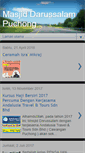 Mobile Screenshot of masjiddarussalampuchong.blogspot.com