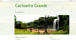 Desktop Screenshot of cachoeiragrandelagoinha.blogspot.com