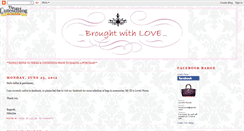 Desktop Screenshot of broughtwithlove.blogspot.com