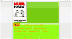 Desktop Screenshot of makingpeoplepay.blogspot.com