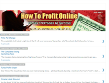 Tablet Screenshot of howtoprofitonline.blogspot.com