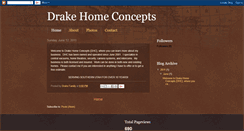 Desktop Screenshot of drakehomeconcepts.blogspot.com