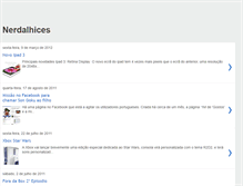 Tablet Screenshot of nerdsobrenada.blogspot.com