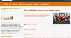 Desktop Screenshot of curiosidadesrealtpadrejoaocla.blogspot.com