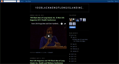 Desktop Screenshot of 100blackmenoflongislandinc.blogspot.com