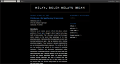 Desktop Screenshot of melayu2u.blogspot.com