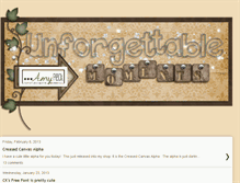 Tablet Screenshot of amyp-unforgettablemoments.blogspot.com