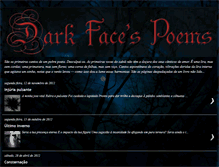 Tablet Screenshot of darkfacepoems.blogspot.com