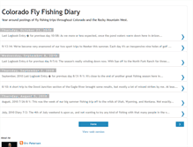 Tablet Screenshot of flyfishlog.blogspot.com