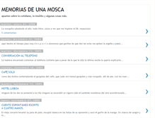 Tablet Screenshot of memoriasdeunamosca.blogspot.com