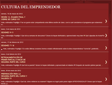 Tablet Screenshot of culturadelemprendedorune.blogspot.com