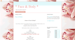 Desktop Screenshot of face-body.blogspot.com