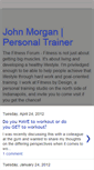 Mobile Screenshot of johnmorganpersonaltraining.blogspot.com