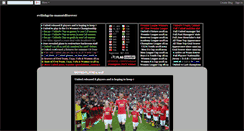 Desktop Screenshot of evilishgrin-manutdforever.blogspot.com