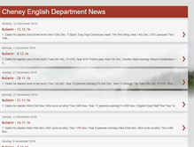 Tablet Screenshot of cheneyenglish.blogspot.com